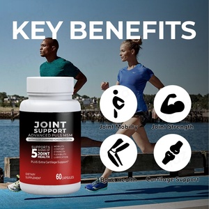 एमाज़ निजी लेबल स्वास्थ्य सेवा के पूरक ग्लूकोसामाइन कैप्सूल वयस्कों के लिए स्वस्थ संयुक्त संरचना का समर्थन करते हैं। - Product Image 4