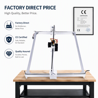 Mini routeur CNC haute puissance optique 6550, machine de gravure laser de bureau pour bois, gobelets, badges, étiquettes pour animaux, ornements