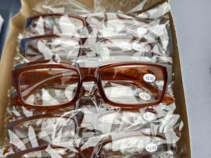 <span class=keywords><strong>Lunettes</strong></span> de lecture progressives multifocales anti-lumière bleue avec monture large en <span class=keywords><strong>verre</strong></span> 1.0 pour hommes, neuves et originales +400 - Product Image 4