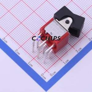 MR-1-202-A03-0003-RS Rocker Switch Through hole Component (THT) Switch Concave Bend Solder Tab Black 2A - Product Image 1
