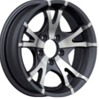 Jantes de remorque en alliage de 13, 14, 15 et 16 pouces, PCD 5x114.3, 6x139.7, 8x165.1, CB 81 mm, prix abordable, 13x5.5, 14x5.5, 16x6, 15x6