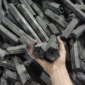 Briquet de aserrín de ceniza blanca de combustión larga, carbón de madera impermeable para parrilla de carbón - Product Image 1