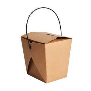 Caja de fideos chinos, bóxer de comida de papel con logotipo personalizado, redondo - Product Image 6