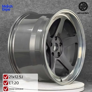 Rines de Aleación de Aluminio de 168 mm, Forjados a Medida, de una Pieza, para <span class=keywords><strong>Desmond</strong></span> Evo Regal Honda Civic, 5x114.3 5x100 5x120 5x108 - Product Image 2