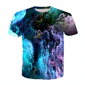Custom Sublimation Printing <b>Men's</b> O-Neck Short Sleeve <b>T</b>-<b>Shirt</b> Regular Fit Breathable Casual Fashion Wear - Product Image 4