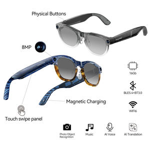 Nuovi Occhiali Smart Fancy View Y1, Occhiali Bluetooth Intelligenti Neri Multifunzione per Musica, Chiamate e Foto, Occhiali con Traduzione AI - Product Image 4