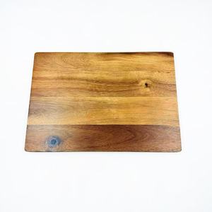 Planche à découper rectangulaire en bois d'acacia, double face, pour steak et aliments cuits, idéale pour les fêtes - Product Image 2