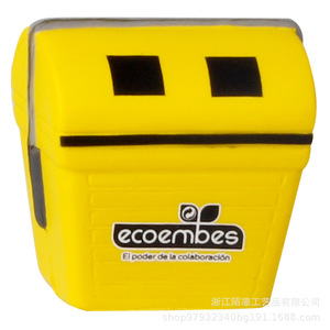 Ecoembes - Juguete de EVA con diseño de caja de correo de dibujos animados, regalo para niños de 2 a 4 años - Product Image 1