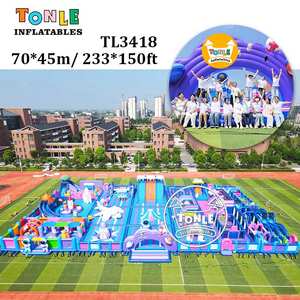 Parcours d'obstacles gonflable commercial Tonle sur le thème de l'<span class=keywords><strong>espace</strong></span> pour enfants, idéal pour la <span class=keywords><strong>location</strong></span> de fêtes - Product Image 2