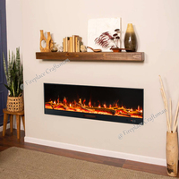 [Vente directe usine] Insert de cheminée électrique LED moderne, chauffage décoratif mural, fournisseur d'inserts de cheminée
