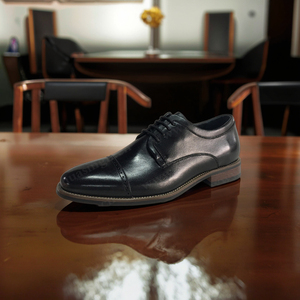 <span class=keywords><strong>GR</strong></span>, mercato della francia popolare scarpe da uomo nere stile doppio snodo formale scollato in pelle pieno fiore Anti-odore scarpe HSA141 - Product Image 1