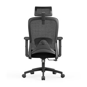 Silla de oficina giratoria de malla con respaldo alto, económica, de Foshan, China, para personal y gerentes, sillas ergonómicas de malla - Product Image 2