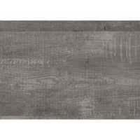 Ensemble de 5 pièces de mobilier de chambre à coucher rustique style ferme en bois gris patiné avec sommier à lattes renforcé pour location de vacances et projets résidentiels
