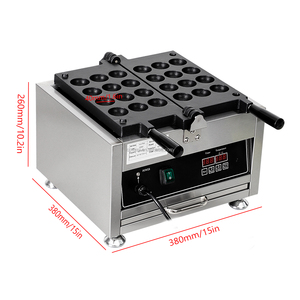 Machine à boulettes de poulpe commerciale à 24 trous, état neuf, four électrique à boulettes de poisson, <span class=keywords><strong>prix</strong></span> d'usine, fournisseur Octopus Burn - Product Image 2