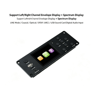 2,8 inch IPS-scherm <span class=keywords><strong>BT</strong></span> Lossless Audio Player Decoder <span class=keywords><strong>Board</strong></span> Module DC 5-12V coaxiale optische uitgang - Product Image 3