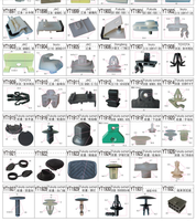 Garniture de panneau de porte de voiture automatique pompe d'aile pince en plastique nylon vis rivets clips pour pare-chocs de voiture universel garnitures d'aile retenue