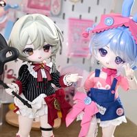 Nueva Caja Misteriosa Original de la Serie Bonnie Bunny Dream Box, Figura de Acción BJD, Adorable Caja Sorpresa BJD de 12 Puntos, Regalos Coleccionables