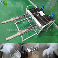 Machine de désinfection et de lutte antiparasitaire portable montée sur véhicule, à brouillard thermique, pour le contrôle des moustiques