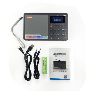 Gtmedia D1 Digital Broadcast Radio DAB + <span class=keywords><strong>FM</strong></span>(RDS) con TF + Bt + <span class=keywords><strong>Rec</strong></span> Pantalla en blanco y negro Material plástico Características Función de linterna - Product Image 4