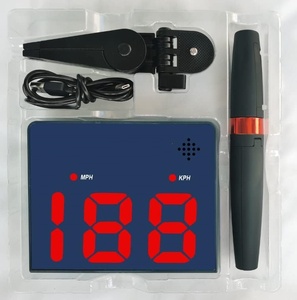 Rl Snelheidsradar Met Mph-En Kph-Meting, Vrijstaande <span class=keywords><strong>Radar</strong></span> Voor Lacrosse, Honkbal, Hockey, Voetbal En Meer - Product Image 3