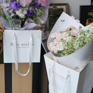 2026 New Design Custom <b>Large</b> Flower Packaging Bag Florist Flowers <b>Boxes</b> for <b>Gift</b> Florist Packaging Tote Bag - Product Image 6