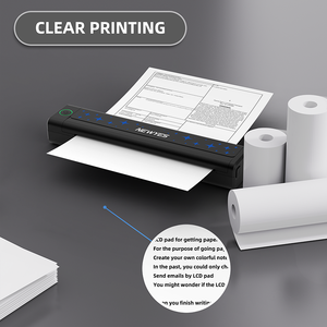 Newyes di động nhiệt xách tay A4 không dây máy in <span class=keywords><strong>mini</strong></span> - Product Image 3