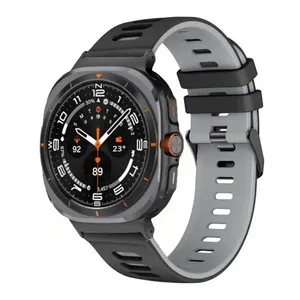 Correa de Reloj de Silicona de Doble Color para Huawei, Samsung, Amazfit, Garmin, 20mm 22mm, Correa de Repuesto Universal para Reloj Inteligente - Product Image 6