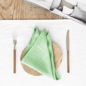 Venta al por mayor 100% de lino tejido servilleta de cóctel servilleta de mesa con <span class=keywords><strong>dobladillo</strong></span> <span class=keywords><strong>inglete</strong></span> para boda fiesta aniversario celebración Cafetería - Product Image 5