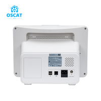 Équipement vétérinaire OSCAT VM12Pro, équipement médical pour animaux de compagnie, moniteur vétérinaire 12 pouces, imprimante en option, support mural, chariot