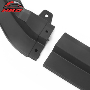 Lèvre de pare-chocs avant compatible avec Honda Civic 2022-2024 style RS, kit spoiler 3 pièces PP noir mat, pièces auto de haute qualité, kit carrosserie - Product Image 6