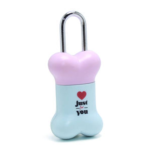 Serrure à code à 3 chiffres en forme d'os de chien pour sac à main, cadenas de voyage, cadenas pour sac de sport, cadenas à combinaison personnalisée, cadeaux promotionnels - Product Image 4