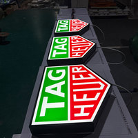 Enseigne LED électronique à éclairage frontal pour cafés, centres commerciaux haut de gamme, et magasins de montres – Lettres lumineuses décoratives