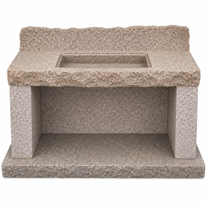 Lavabo de Mármol Natural para Baño, Pedestal, Encimera, Lavabo de Piedra para Hotel - Product Image 1