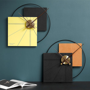 Nordic Creative <b>Wall</b> <b>Clock</b> Irregular Shape Quartz Movement <b>Silent</b> Battery Powered Living Room Decor - Product Image 4