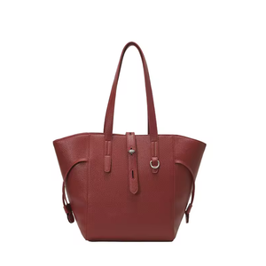 New retro style large capacity women's commuting tote bag, fashionable bucket bag - Product Image 6