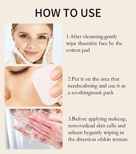 แผ่นมาส์กหน้ากรดซาลิไซลิกแบบแผ่นสำลี โลโก้สั่งทำ ควบคุมความมัน ทำความสะอาดล้ำลึก กระชับรูขุมขน บรรเทาอา<span class=keywords><strong>การ</strong></span>ระคายเคือง สำหรับผิวเป็นสิวง่าย - Product Image 6