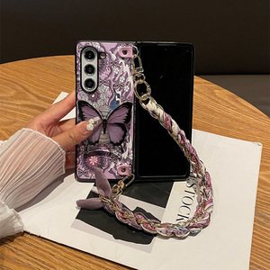 SP045 Convient pour <span class=keywords><strong>Samsung</strong></span> Z Fold 6/5/4/3 Étui de téléphone Sac à main Housse de protection Nouvelle <span class=keywords><strong>coque</strong></span> anti-chute - Product Image 4