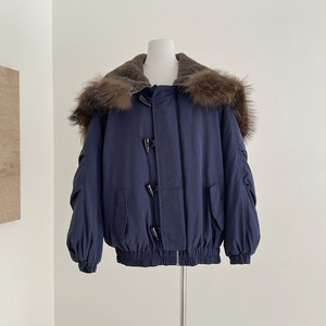 Chaqueta de Otoño Original para Mujer, Modelo 'Little Stove' Actualizado 3.0, con Capucha con Detalles de Piel, 90% Plumón de <span class=keywords><strong>Ganso</strong></span> Blanco, Superventas - Product Image 5