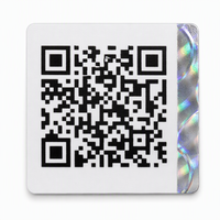 Etiqueta de Seguridad con Código QR Personalizado, Tira Holográfica para Verificar la Autenticidad, Adhesivo Impermeable para Empaques de Cosméticos