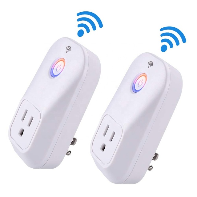 Wifi Smart Plug Alexa Smart Plug Works With Alexa and Google Home Mini WiFi Outlet Mini Socket Remote Control