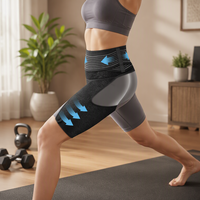 Attelle de soutien cuisse-hanche-jambe en néoprène, respirante, légère, pliable, orthopédique, à compression et stabilisatrice, personnalisée OEM pour le travail