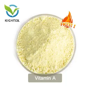 Vitamin dan Suplemen As Palmitate Dhl Vitamin A B C D K Asetat 2,8 Miu untuk Seng Asam Retinol Vitamin A / Retinol