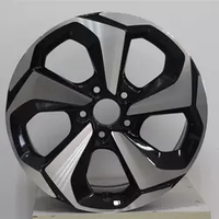 Llantas de Aleación para Coche de Pasajeros de Fábrica China, Rines de 17 y 18 Pulgadas 5*114.3 para Civic, CR-V y Odyssey