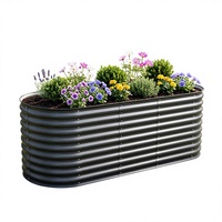 Kit de Jardinière Surélevée en Métal de 29,5 Pouces pour Légumes et Fleurs – Vente Directe