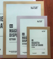Bingkai Poster Magnetik Digunakan untuk Tampilan Iklan di Kantor dan Kedai Kopi.