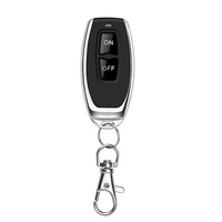 XLW Télécommande à bouton unique en métal de petit volume 1527 433M pour contrôle d'accès, interrupteur à bouton-poussoir pour garages et portes, émetteur