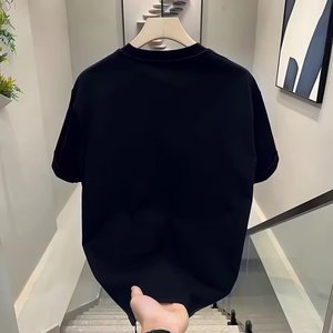 T-shirt en coton imprimé pentagramme pour hommes, décontracté, à la mode, 4 couleurs, <span class=keywords><strong>6</strong></span> tailles, nouvelle collection d'été - Product Image 2