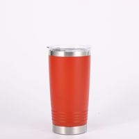Gobelet isotherme en acier inoxydable de 20 oz, double paroi, écologique, imprimé UV, avec couvercles, pour le sport et les voyages – Vente en gros