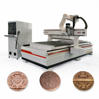 Router CNC ATC 1325/1530 con Cambiador Automático de Herramientas, Máquina de Corte de Madera para Paneles Compuestos de MDF, Acrílico y Aluminio