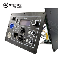 Précision Pro Audio D3-2K-2P DSP RMS 500W crête 2000W classe D mélangeur audio amplificateur de puissance Module carte professionnelle